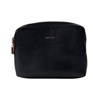 Matt & Nat Black Vegan Leather Pouch